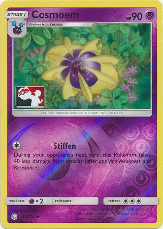 Cosmoem (101/236) (Pokemon Club Special Print) [Sun & Moon: Cosmic Eclipse] | Good Games North