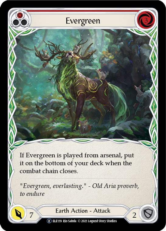 Evergreen (Red) [U-ELE119] Unlimited Normal | Good Games North