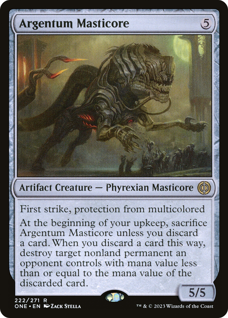 Argentum Masticore [Phyrexia: All Will Be One] | Good Games North