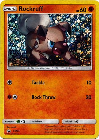 Rockruff (SM06) (General Mills Promo) [Sun & Moon: Black Star Promos] | Good Games North