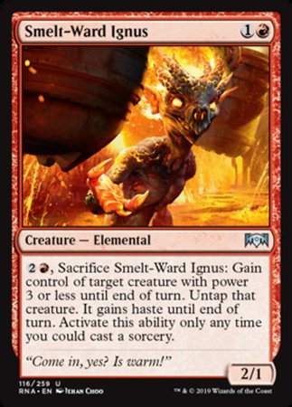 Smelt-Ward Ignus [Ravnica Allegiance] | Good Games North