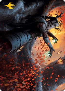 Dawnhart Rejuvenator Art Card (Gold-Stamped Signature) [Innistrad: Midnight Hunt Art Series] | Good Games North