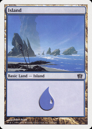 Island (336) [Eighth Edition] | Good Games North