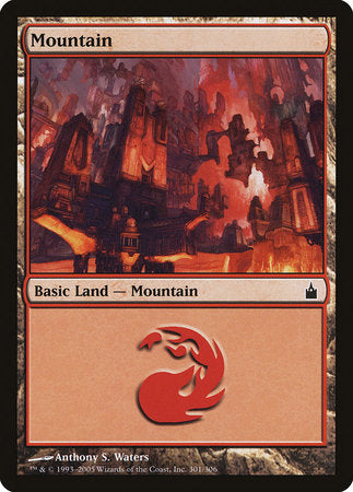 Mountain (301) [Ravnica: City of Guilds] | Good Games North