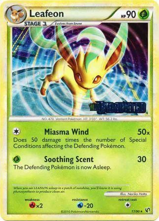 Leafeon (17/90) (Prerelease Promo) [Nintendo: Black Star Promos] | Good Games North