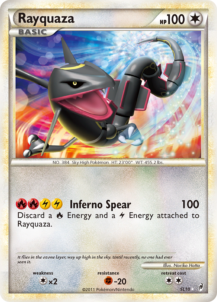 Rayquaza (SL10) [HeartGold & SoulSilver: Call of Legends] | Good Games North