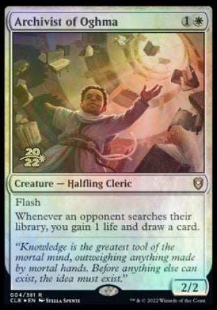 Archivist of Oghma [Commander Legends: Battle for Baldur's Gate Prerelease Promos] | Good Games North