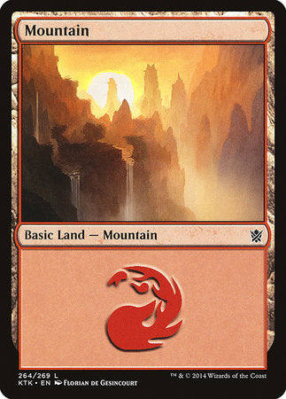 Mountain (264) [Khans of Tarkir] | Good Games North