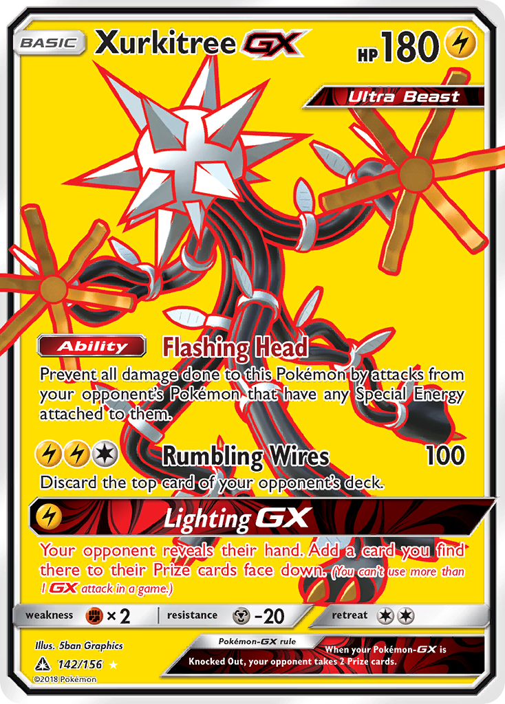Xurkitree GX (142/156) [Sun & Moon: Ultra Prism] | Good Games North