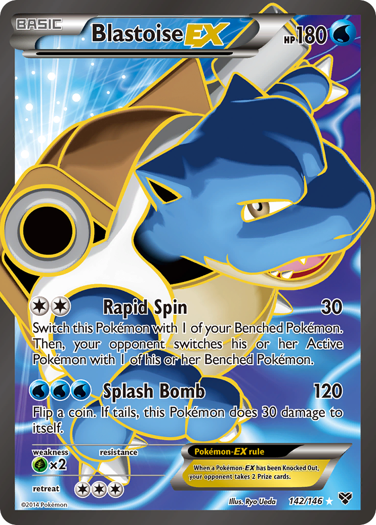 Blastoise EX (142/146) [XY: Base Set] | Good Games North