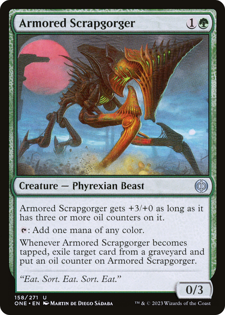 Armored Scrapgorger [Phyrexia: All Will Be One] | Good Games North