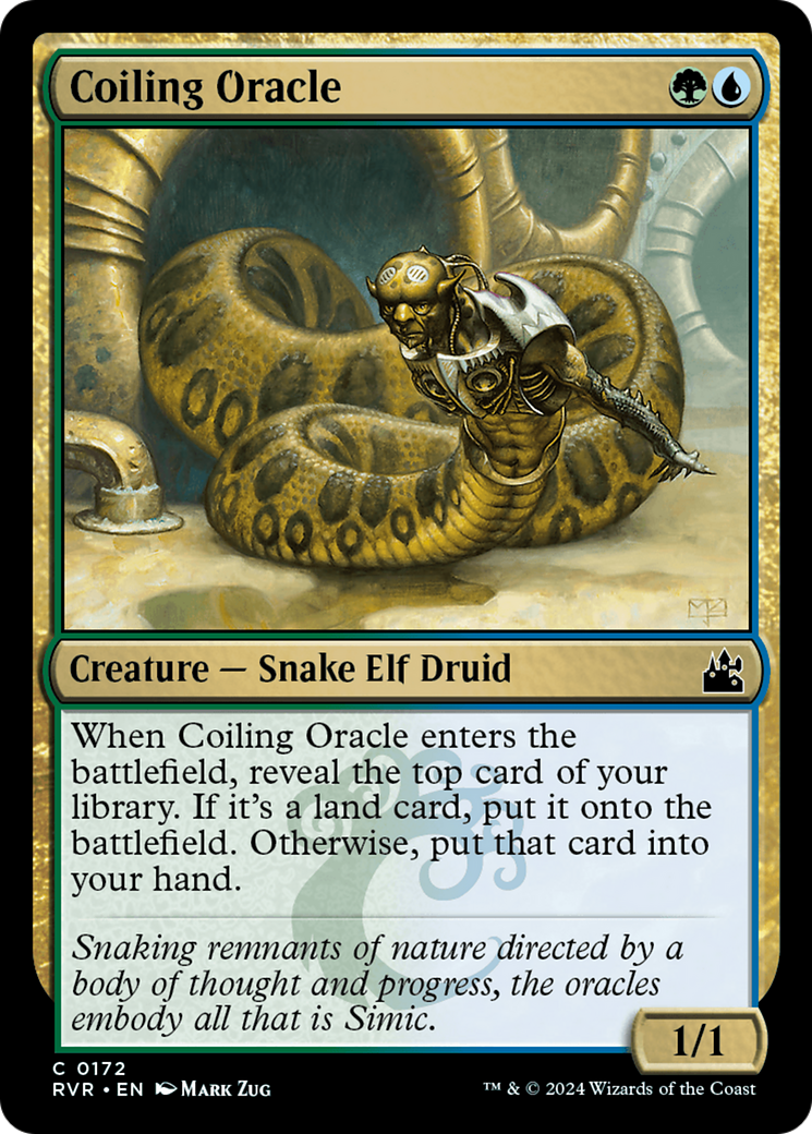 Coiling Oracle [Ravnica Remastered] | Good Games North