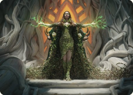Titania, Voice of Gaea Art Card [The Brothers' War Art Series] | Good Games North
