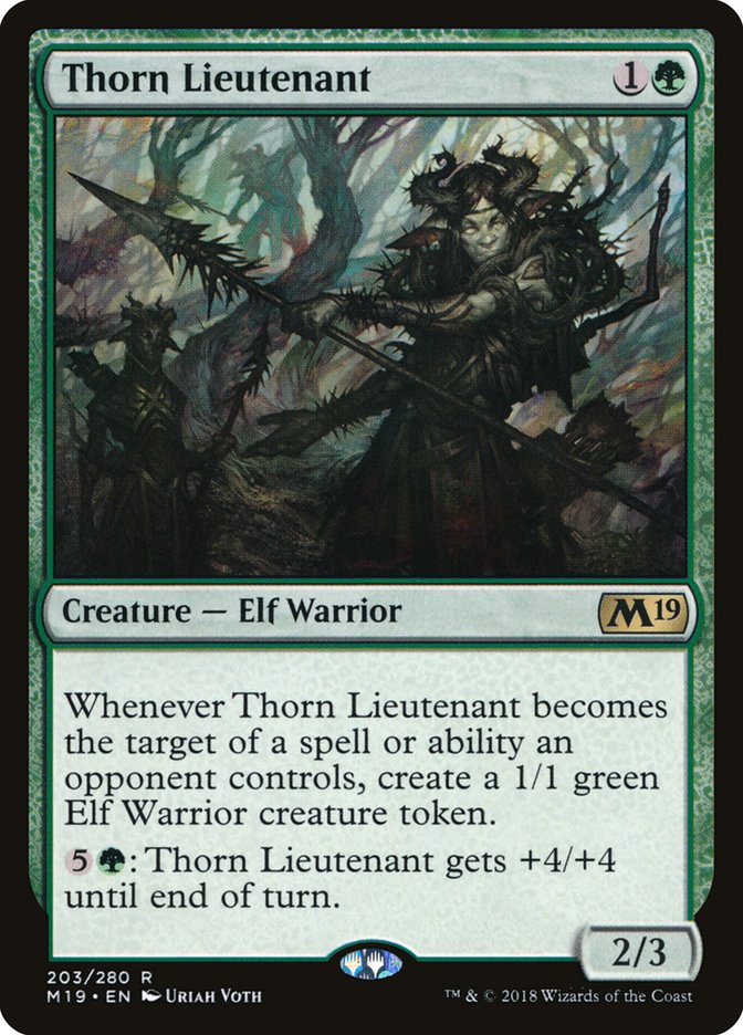 Thorn Lieutenant [Core Set 2019] | Good Games North