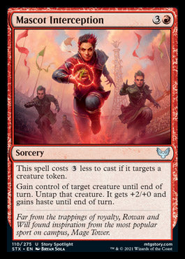 Mascot Interception [Strixhaven: School of Mages] | Good Games North