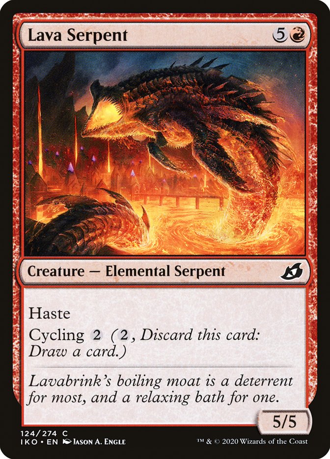 Lava Serpent [Ikoria: Lair of Behemoths] | Good Games North
