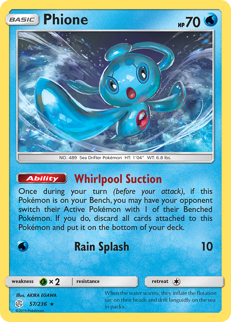 Phione (57/236) [Sun & Moon: Cosmic Eclipse] | Good Games North