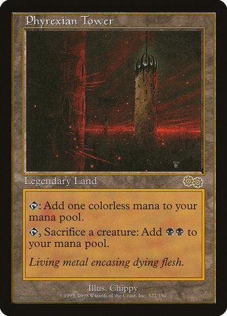 Phyrexian Tower [Urza's Saga] | Good Games North