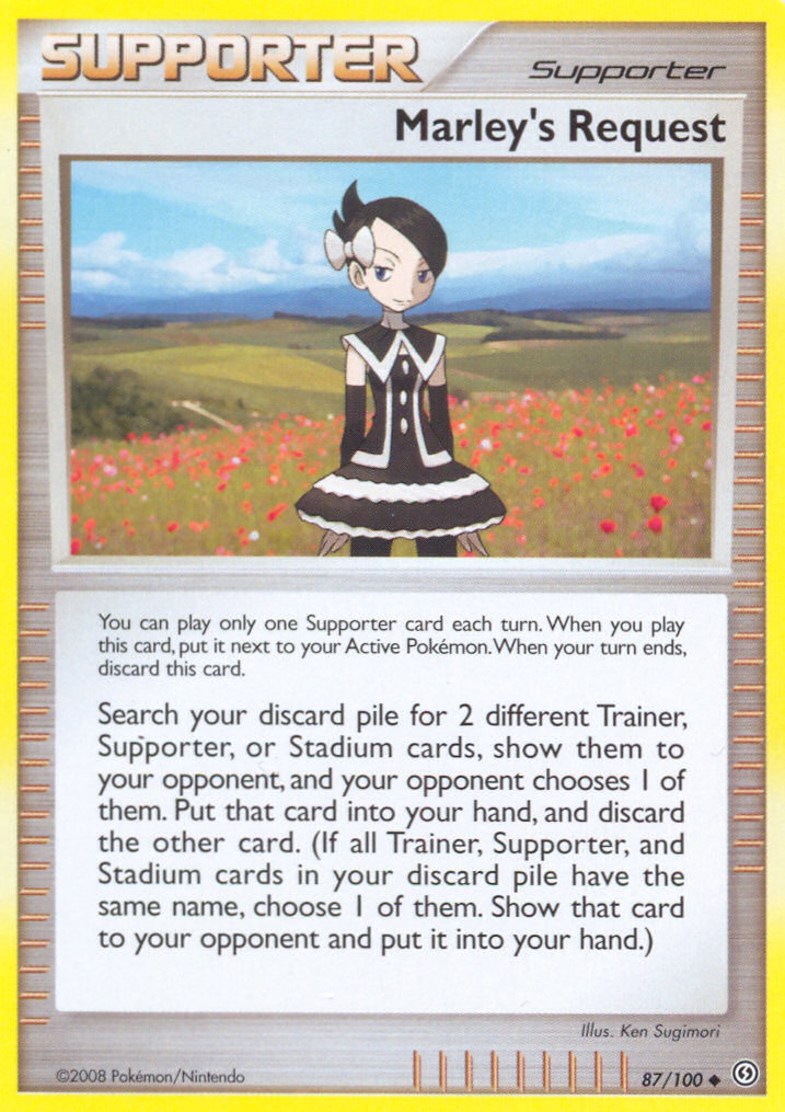 Marley's Request (87/100) [Diamond & Pearl: Stormfront] | Good Games North