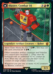 Blaster, Combat DJ // Blaster, Morale Booster [Universes Beyond: Transformers] | Good Games North