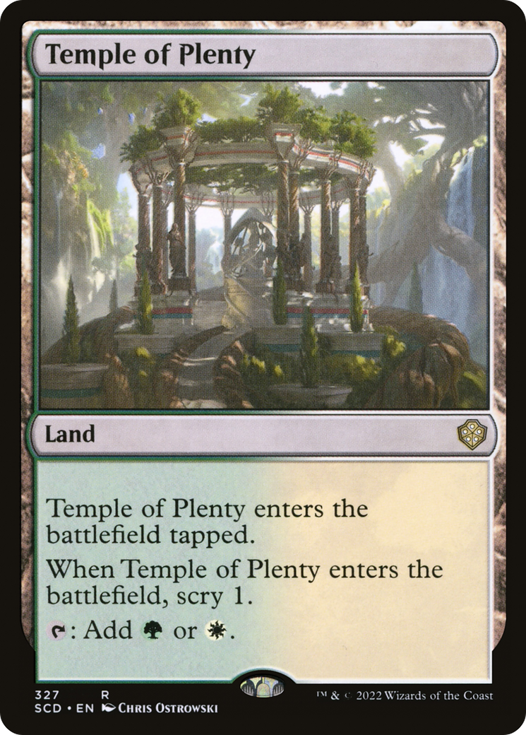 Temple of Plenty [Starter Commander Decks] | Good Games North