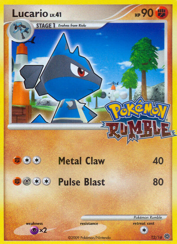 Lucario (12/16) [Pokémon Rumble] | Good Games North