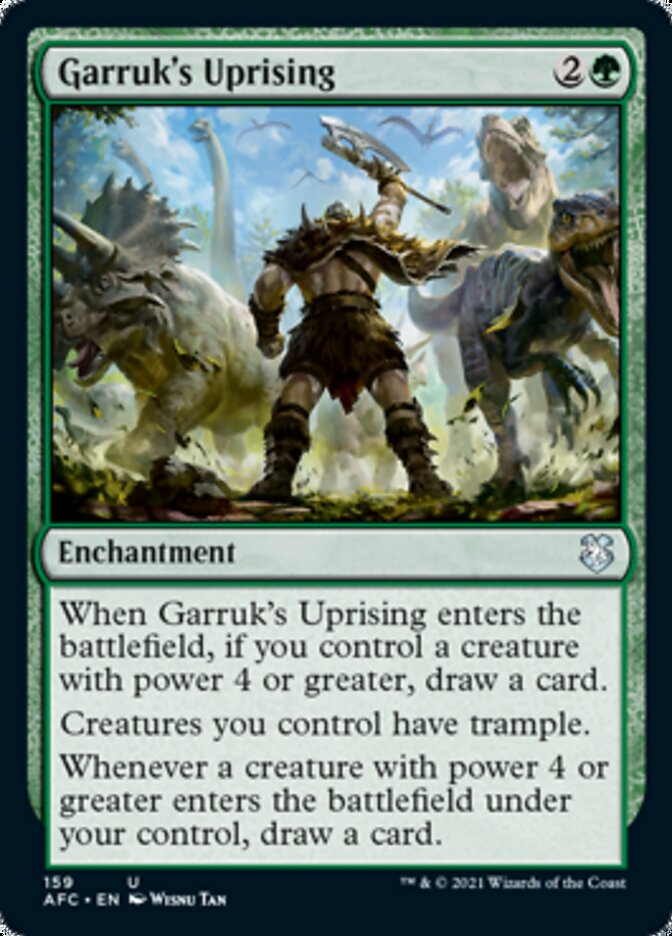 Garruk's Uprising [Dungeons & Dragons: Adventures in the Forgotten Realms Commander] | Good Games North