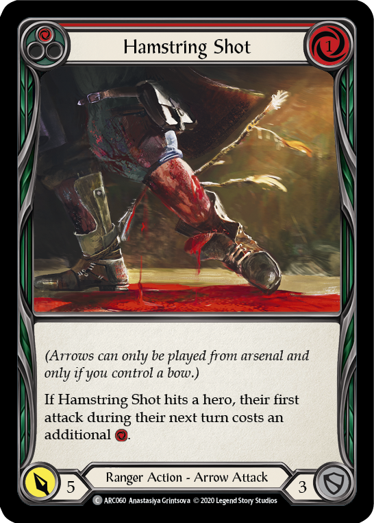 Hamstring Shot (Red) [U-ARC060] Unlimited Normal | Good Games North