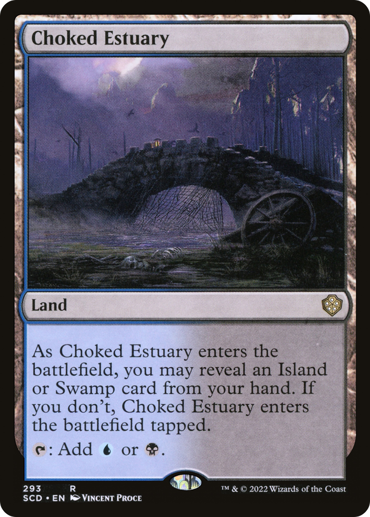 Choked Estuary [Starter Commander Decks] | Good Games North