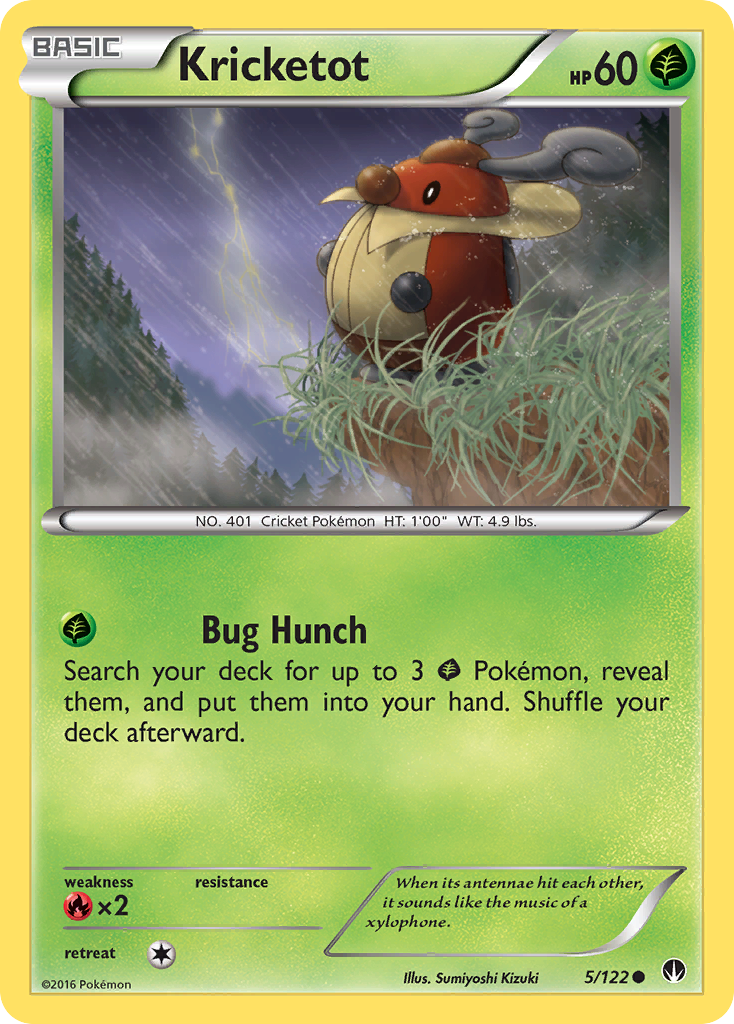 Kricketot (5/122) [XY: BREAKpoint] | Good Games North