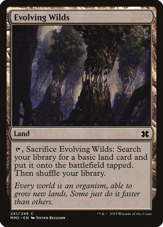 Evolving Wilds [Modern Masters 2015] | Good Games North