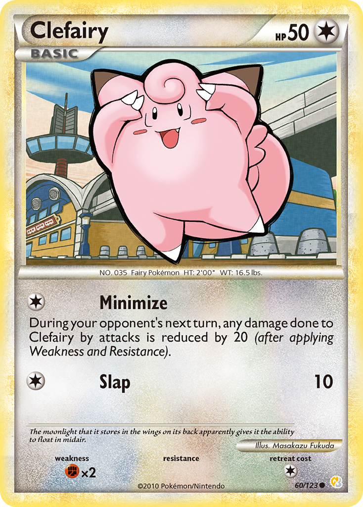 Clefairy (60/123) [HeartGold & SoulSilver: Base Set] | Good Games North