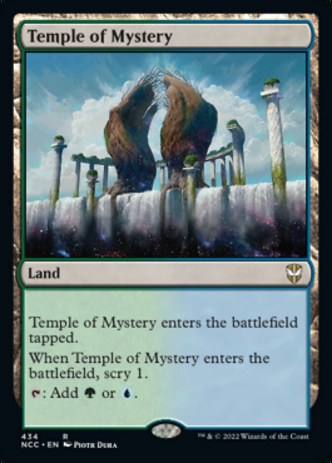 Temple of Mystery [Streets of New Capenna Commander] | Good Games North