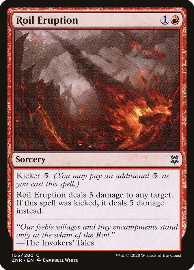 Roil Eruption [Zendikar Rising] | Good Games North