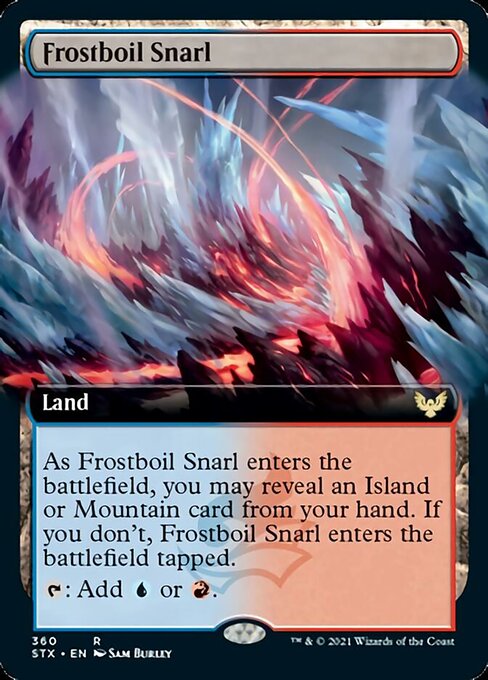 Frostboil Snarl (Extended) [Strixhaven: School of Mages] | Good Games North