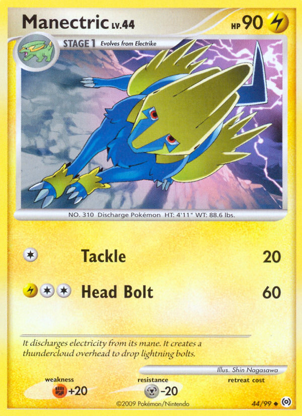 Manectric (44/99) [Platinum: Arceus] | Good Games North