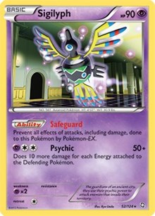 Sigilyph (52/124) (Theme Deck Exclusive) [Black & White: Dragons Exalted] | Good Games North
