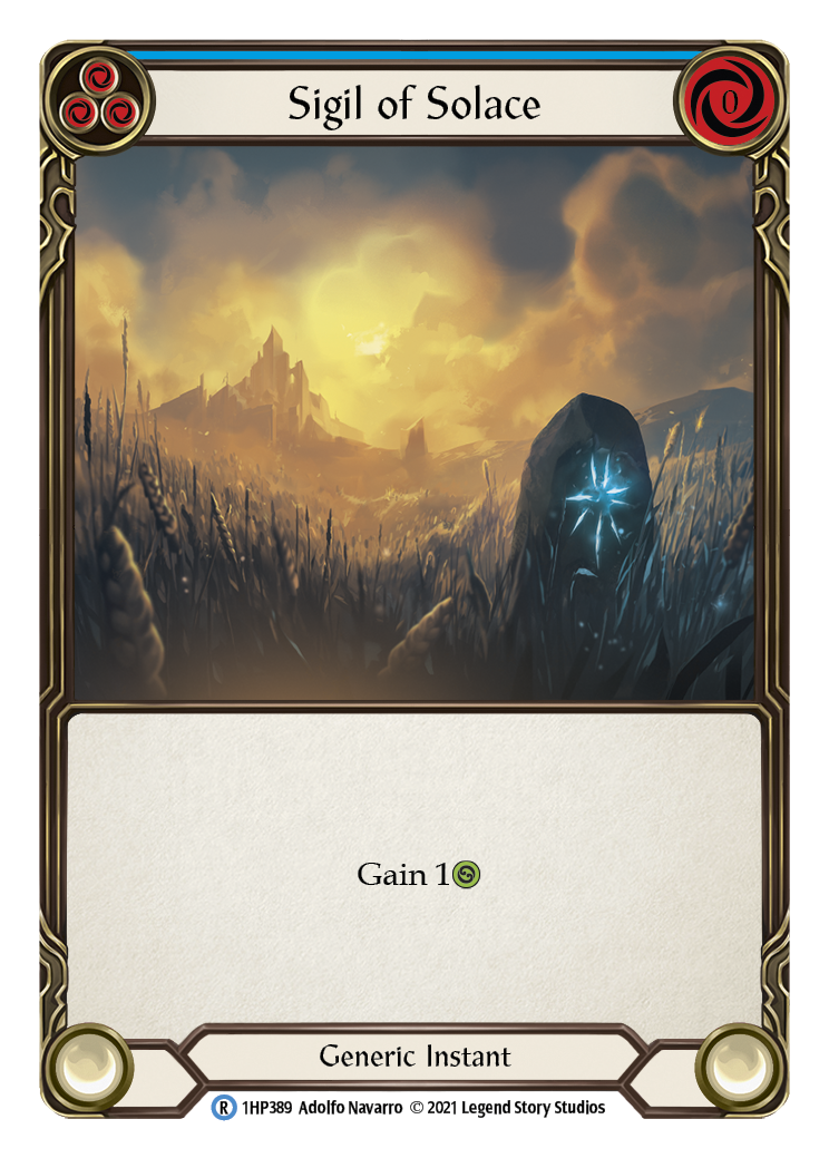 Sigil of Solace (Blue) [1HP389] | Good Games North