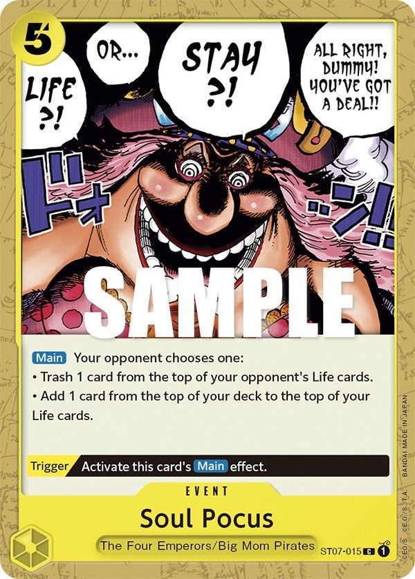 Soul Pocus [Starter Deck: Big Mom Pirates] | Good Games North