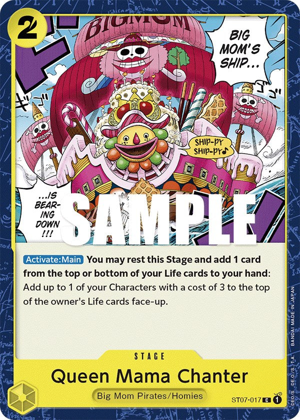 Queen Mama Chanter [Starter Deck: Big Mom Pirates] | Good Games North