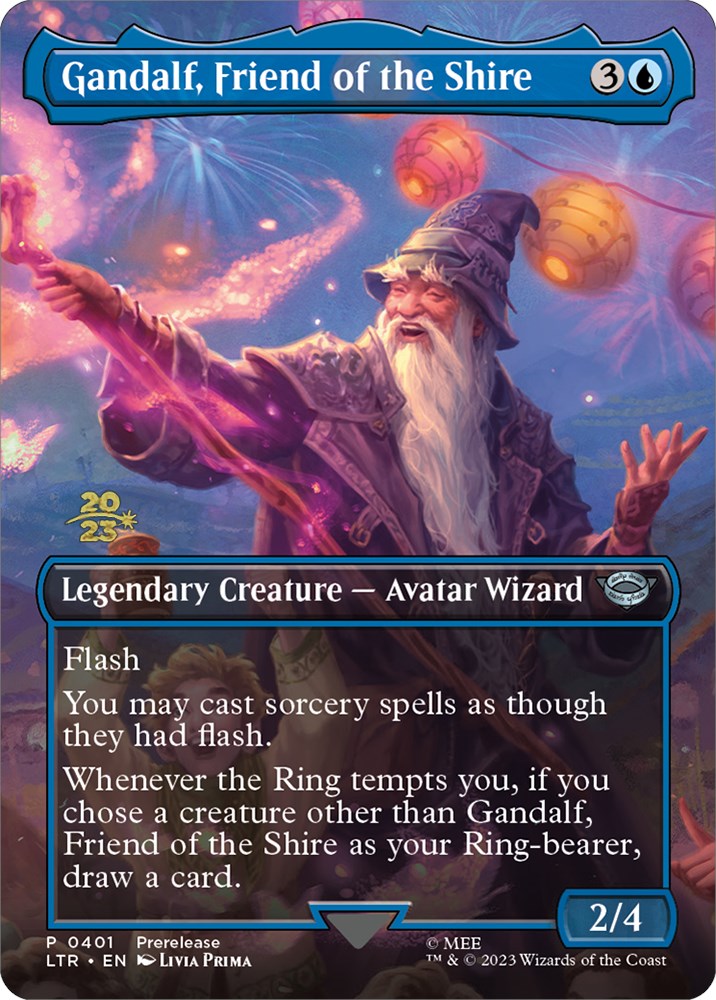 Gandalf, Friend of the Shire [The Lord of the Rings: Tales of Middle-Earth Prerelease Promos] | Good Games North