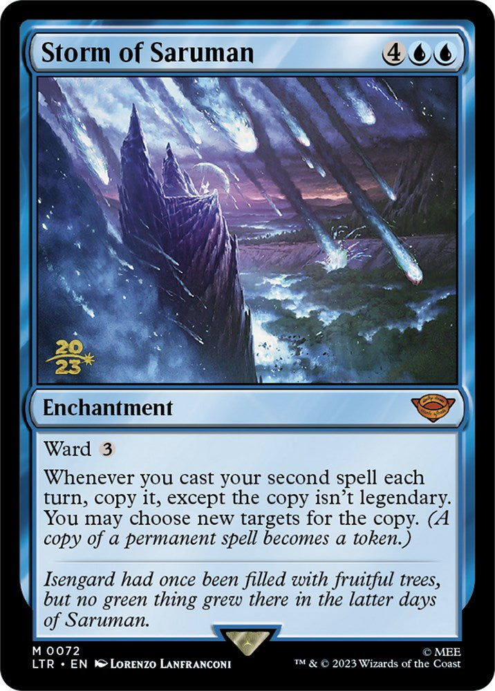 Storm of Saruman [The Lord of the Rings: Tales of Middle-Earth Prerelease Promos] | Good Games North