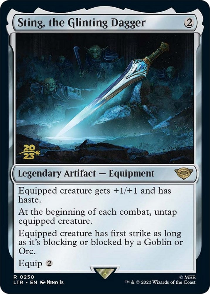 Sting, the Glinting Dagger [The Lord of the Rings: Tales of Middle-Earth Prerelease Promos] | Good Games North