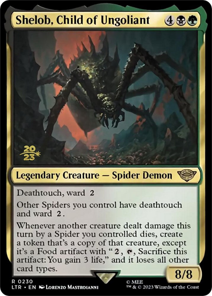 Shelob, Child of Ungoliant [The Lord of the Rings: Tales of Middle-Earth Prerelease Promos] | Good Games North