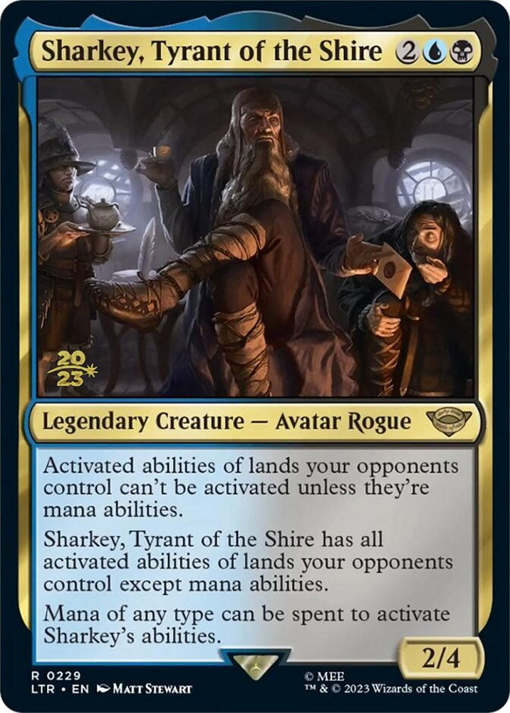 Sharkey, Tyrant of the Shire [The Lord of the Rings: Tales of Middle-Earth Prerelease Promos] | Good Games North