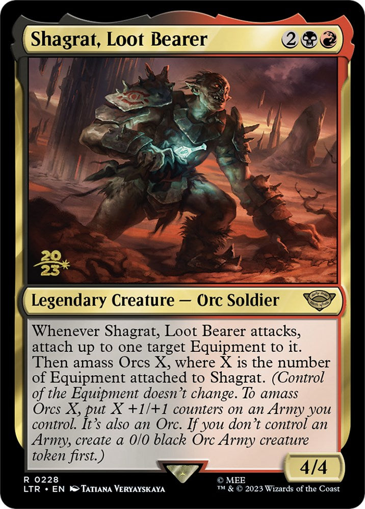 Shagrat, Loot Bearer [The Lord of the Rings: Tales of Middle-Earth Prerelease Promos] | Good Games North