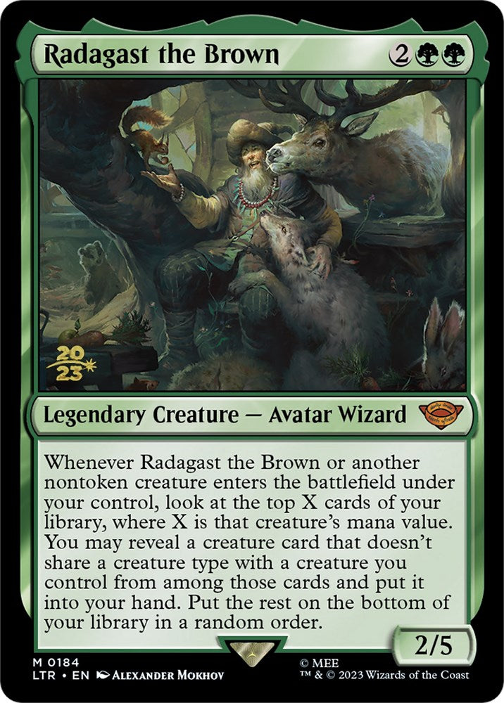 Radagast the Brown [The Lord of the Rings: Tales of Middle-Earth Prerelease Promos] | Good Games North