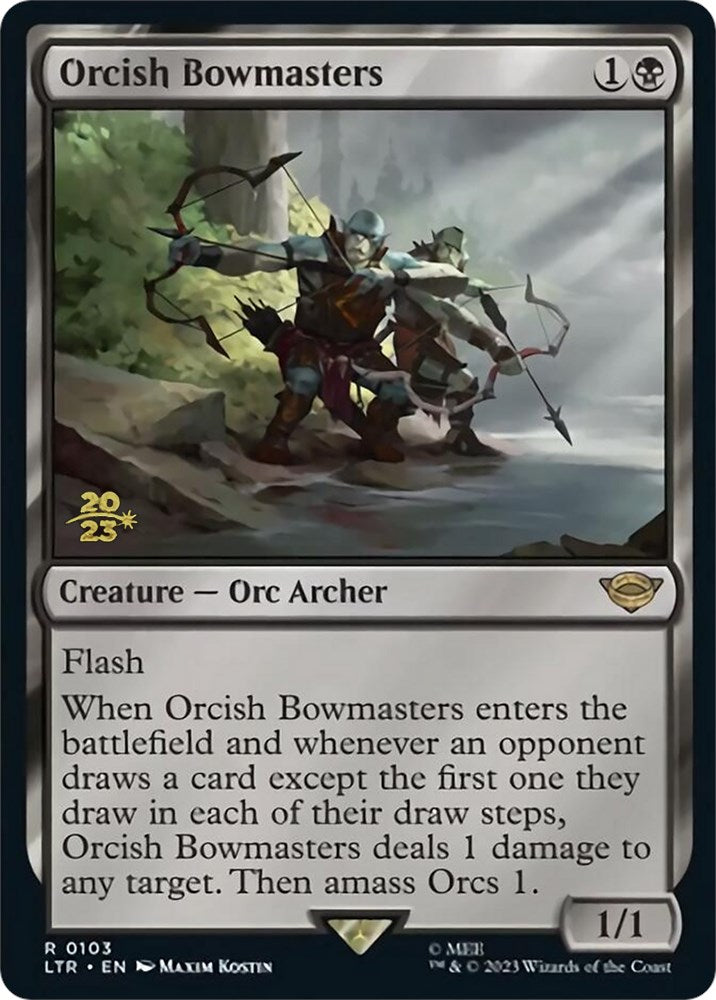 Orcish Bowmasters [The Lord of the Rings: Tales of Middle-Earth Prerelease Promos] | Good Games North