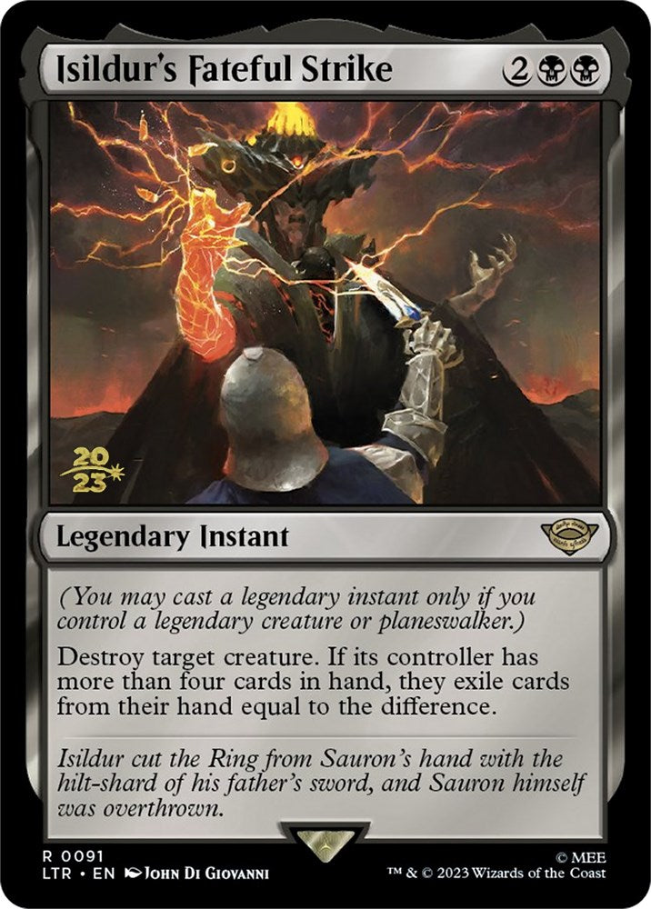 Isildur's Fateful Strike [The Lord of the Rings: Tales of Middle-Earth Prerelease Promos] | Good Games North