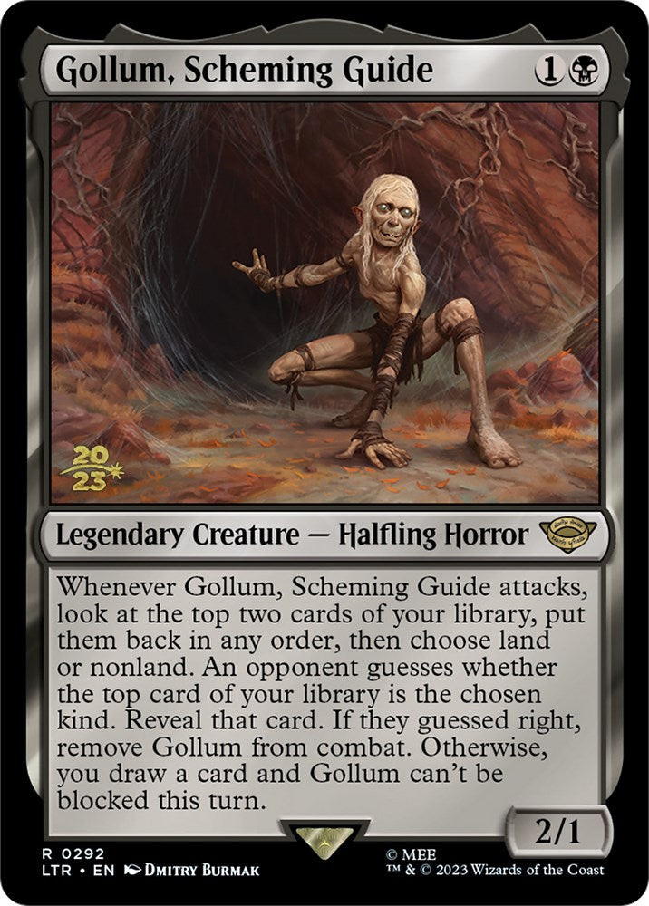 Gollum, Scheming Guide [The Lord of the Rings: Tales of Middle-Earth Prerelease Promos] | Good Games North